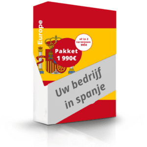Bedrijf in Spanje in 2 termijnen