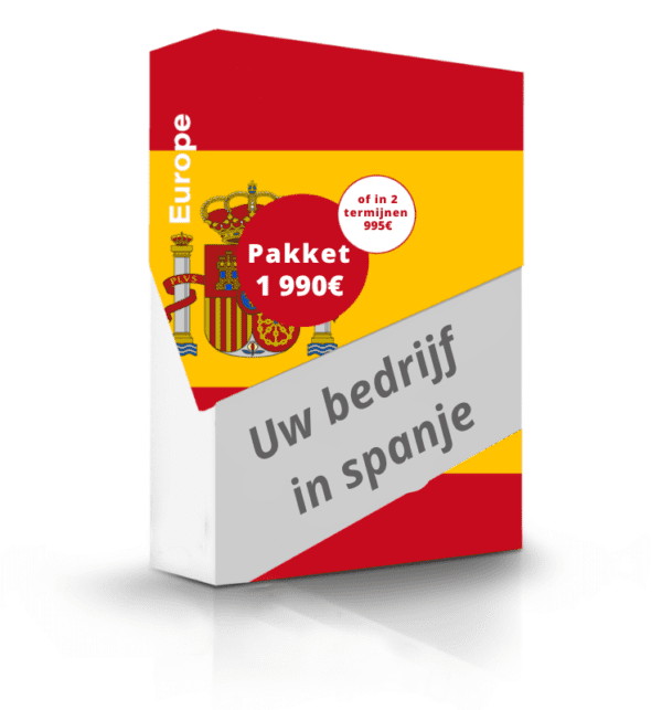 Bedrijf in Spanje in 2 termijnen