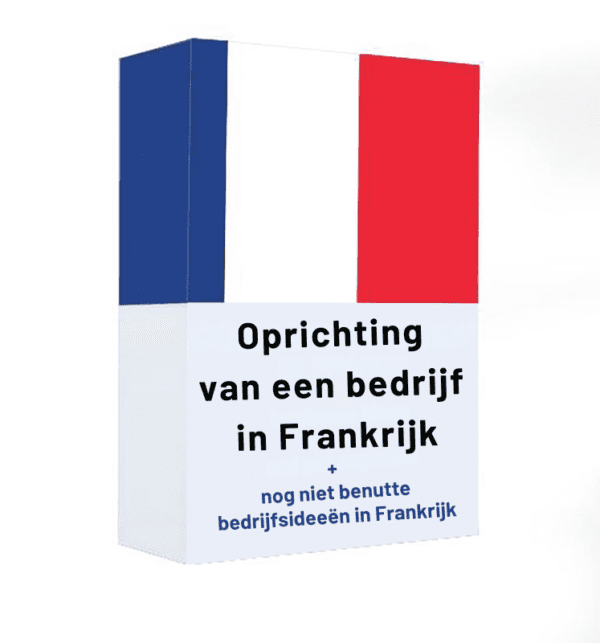 Bedrijf in Frankrijk</br><p style=“font-size:11px; text-decoration:normal;”>*Bijkomende kosten voor juridische kennisgevingen, domiciliëring, deponering van aandelenkapitaal</p>
